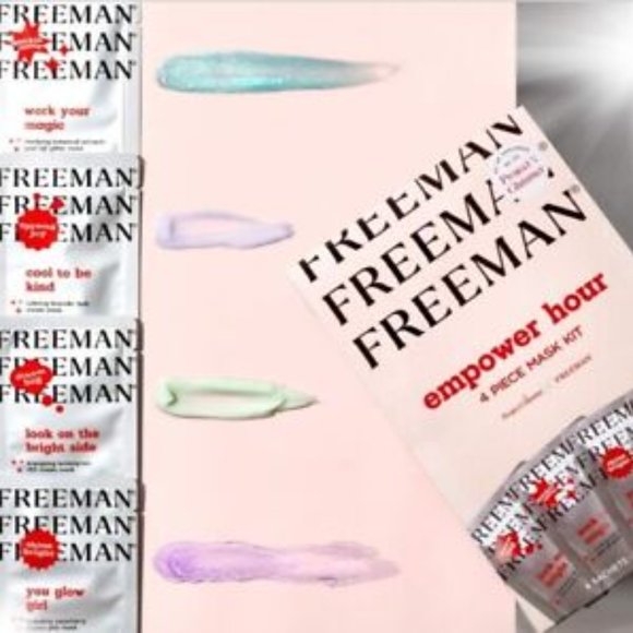 (8) BUNDLE LOT K-BEAUTY FACE MASKS Project Glimmer Empower Hour 4 Piece Mask Kit - Picture 2 of 12